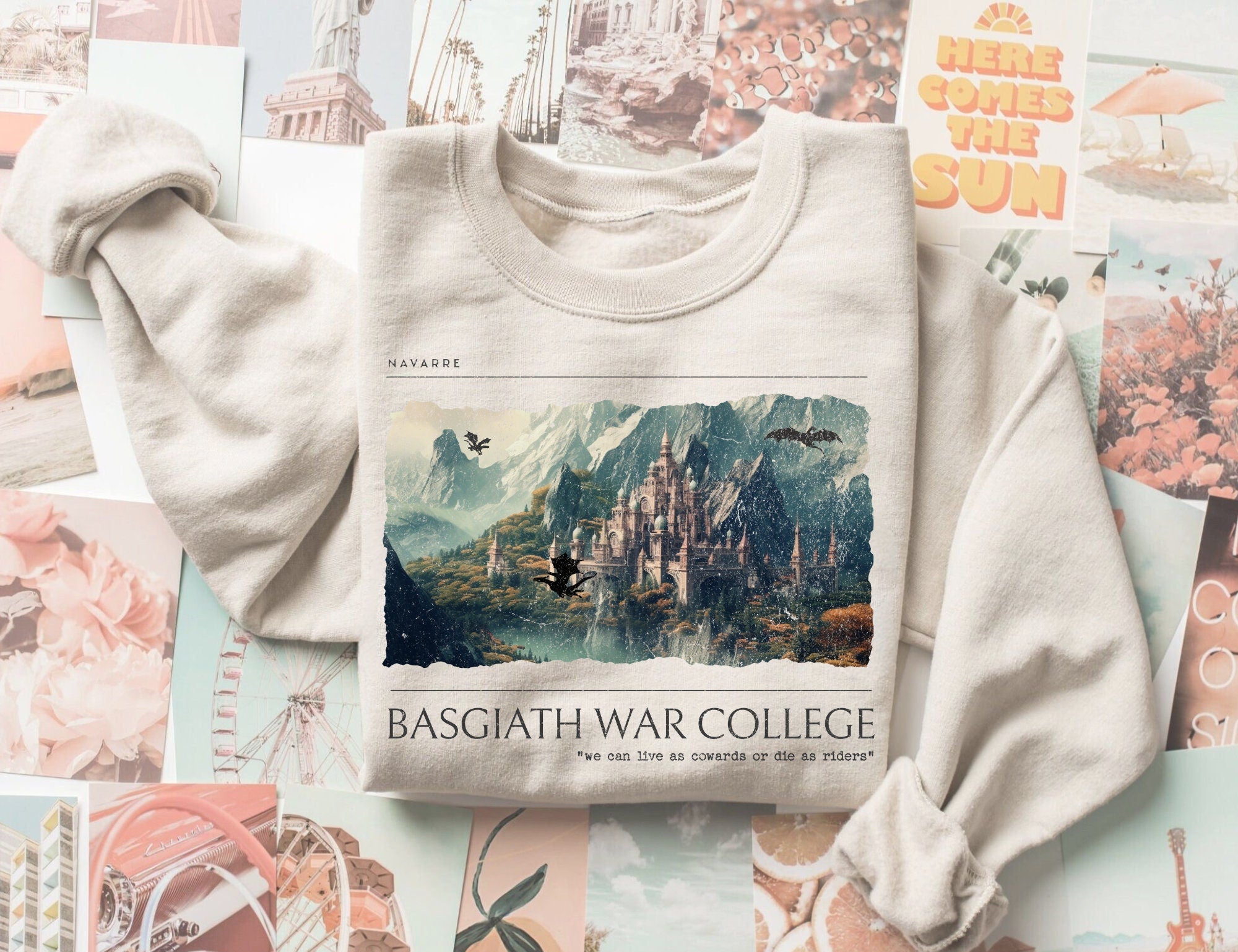 Basgiath War College Fourth Wing Sweatshirt - TheLibraryCloset