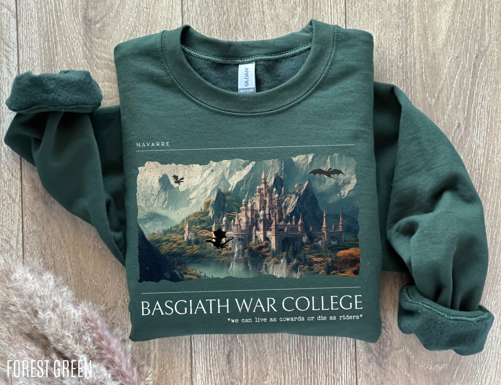 Basgiath War College Fourth Wing Sweatshirt | Fourth Wing Merch ...
