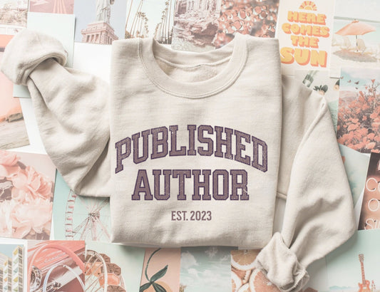 Custom Published Author Sweatshirt