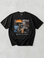 graphite comfort colors funny raccoon reader shirt with just one more chapter quote and chaotic book lover graphic