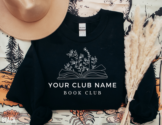 Custom Book Club Sweatshirt